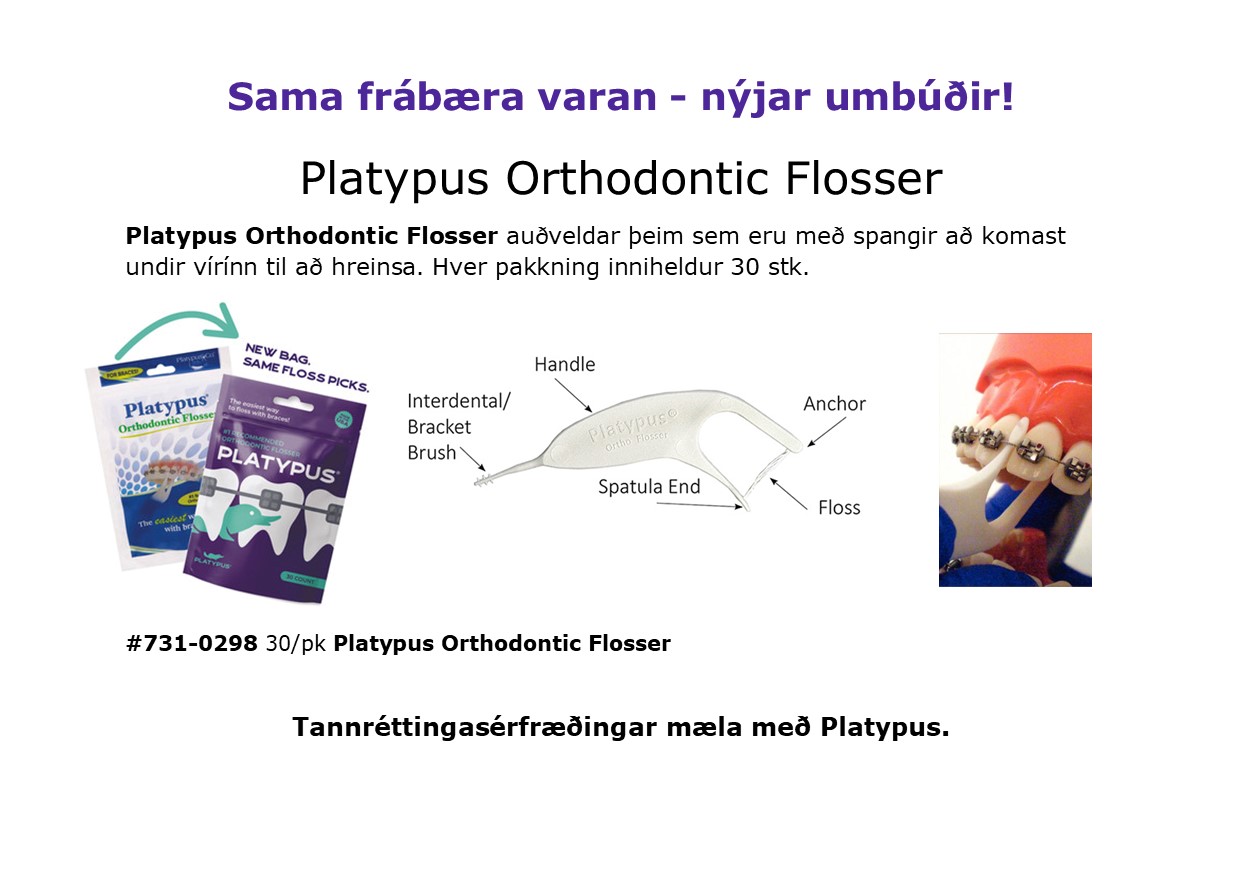 Platypus Orthodontic flosser 2024 apótek